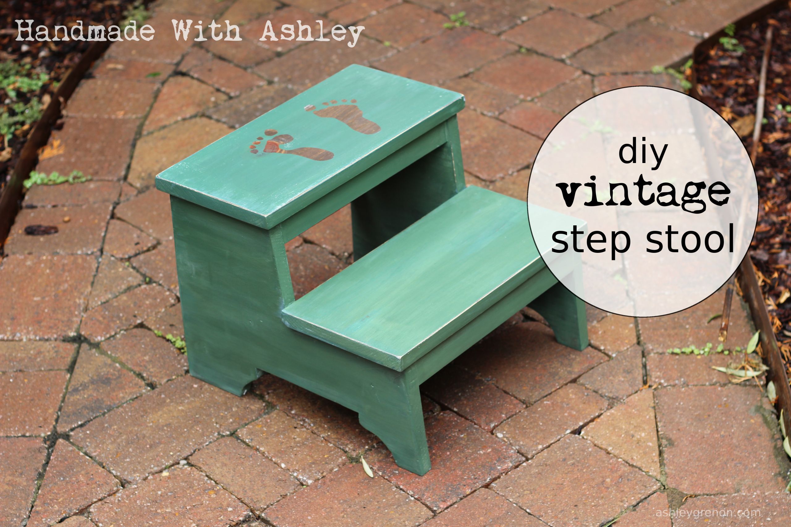 DIY Stool Plans
 DIY Vintage Step Stool Plans by Ana White Handmade