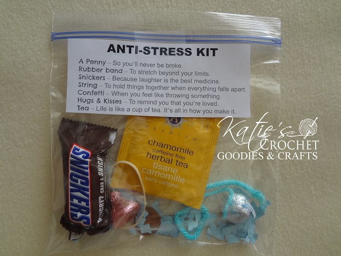DIY Stress Relief Kit
 Funny Stress Relief Gifts Katie s Crochet Goo s & Crafts