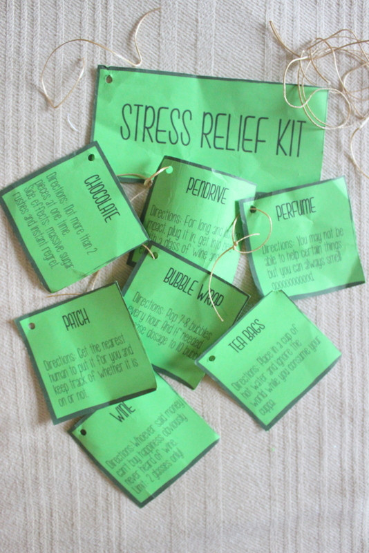 DIY Stress Relief Kit
 DIY Stress Relief Kit Ideas