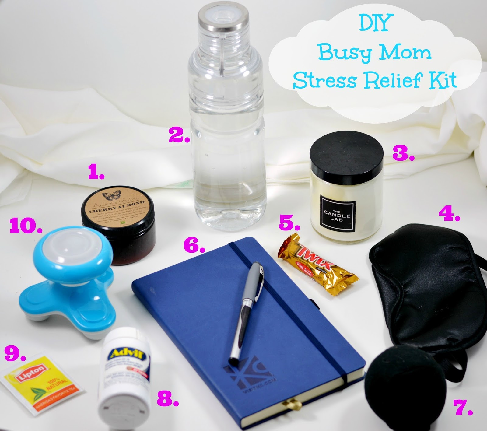 DIY Stress Relief Kit
 Life With 4 Boys DIY Busy Mom Stress Relief Kit FastAdvil