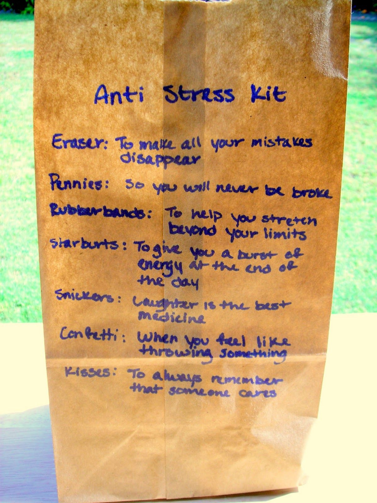 DIY Stress Relief Kit
 All The Ordinary In The Pursuit Craftiness Anti