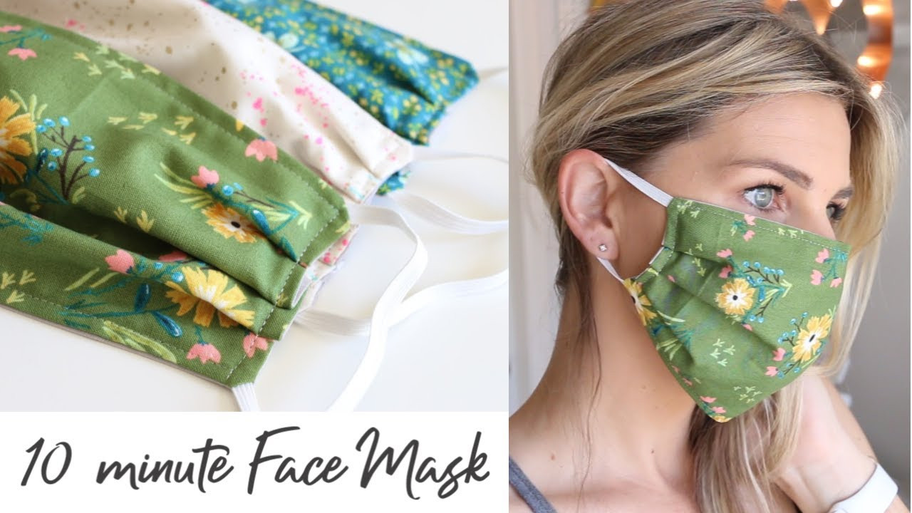 DIY Surgical Mask
 DIY Face Mask with Elastic in 10 minutes Sewing Tutorial