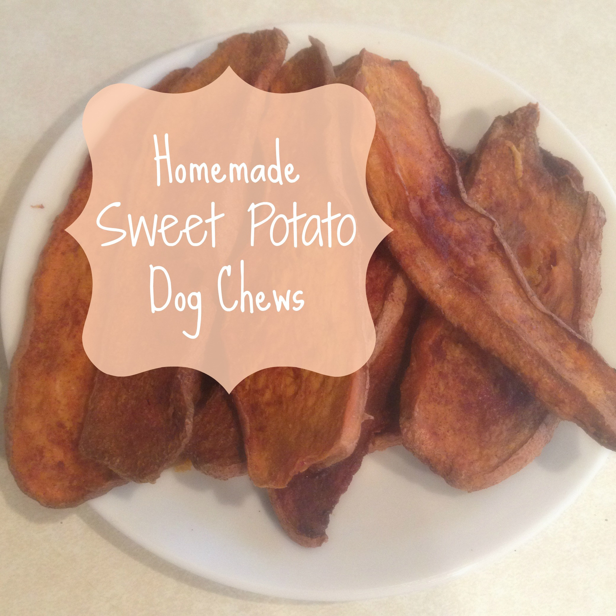 DIY Sweet Potato Dog Treats
 Homemade Sweet Potato Dog Chews