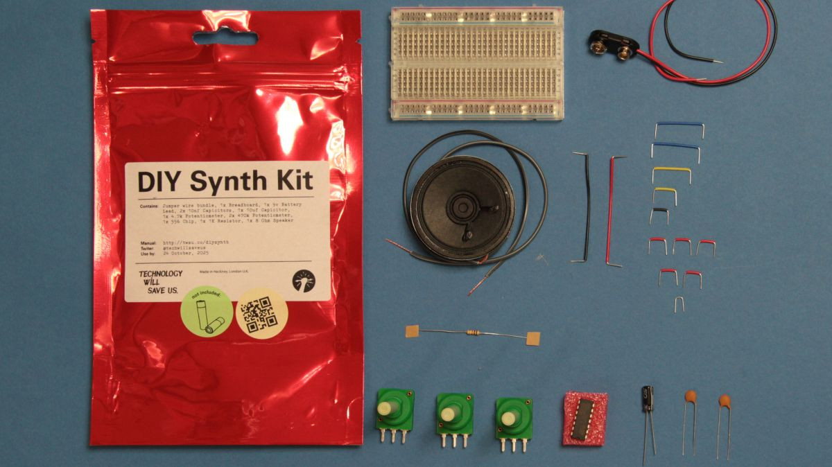 DIY Synth Kit
 Build your own synth for £15