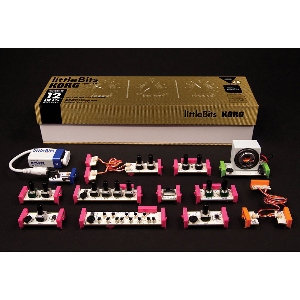 DIY Synth Kit
 Korg littleBits Synth Kit Modular Analog Synthesizer