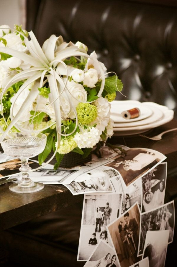 DIY Table Runner Wedding
 115 cheap and stylish ideas for DIY table decoration