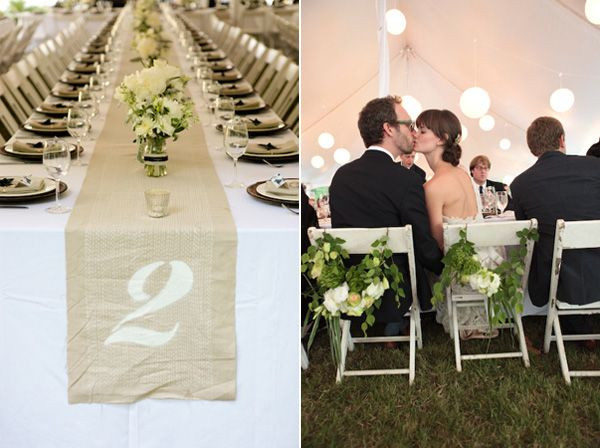 DIY Table Runner Wedding
 Simple and Sweet Athens GA Wedding ce Wed