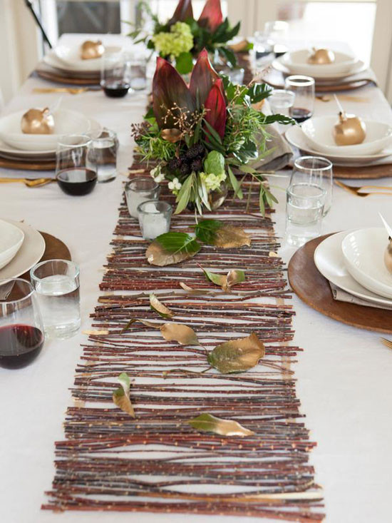 DIY Table Runner Wedding
 The Little Canopy – Artsy Weddings In Weddings