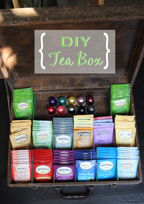 DIY Tea Organizer
 DIY Tea Box