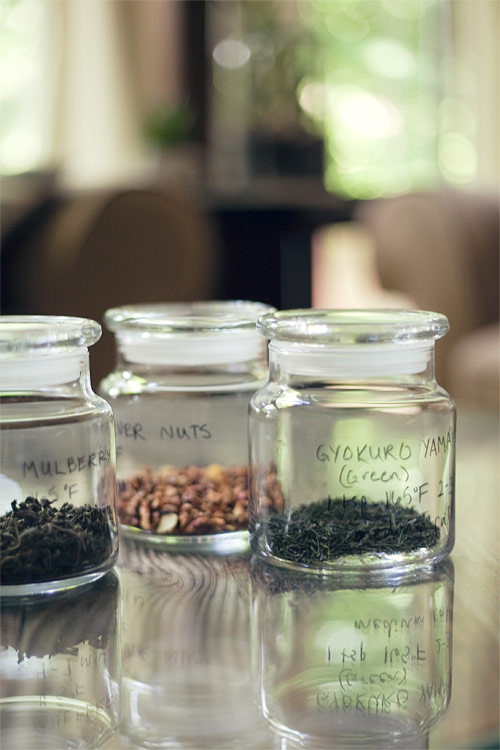 DIY Tea Organizer
 DIY Tea Storage Jars Take 2