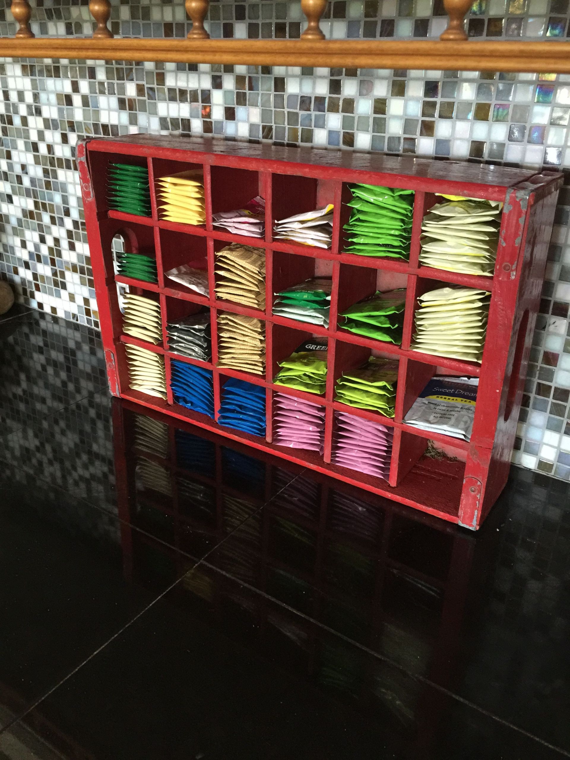 DIY Tea Organizer
 Pin on Great ideas