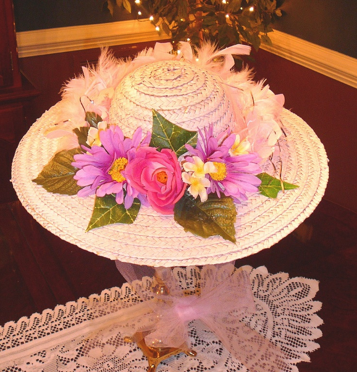 DIY Tea Party Hats For Adults
 17 Best images about Fancy Nancy party on Pinterest