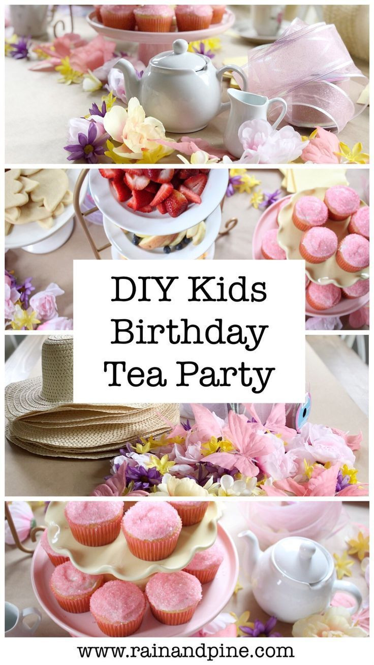 Diy Tea Party Ideas
 A Fancy Tea Party DIY bud friendly birthday parties