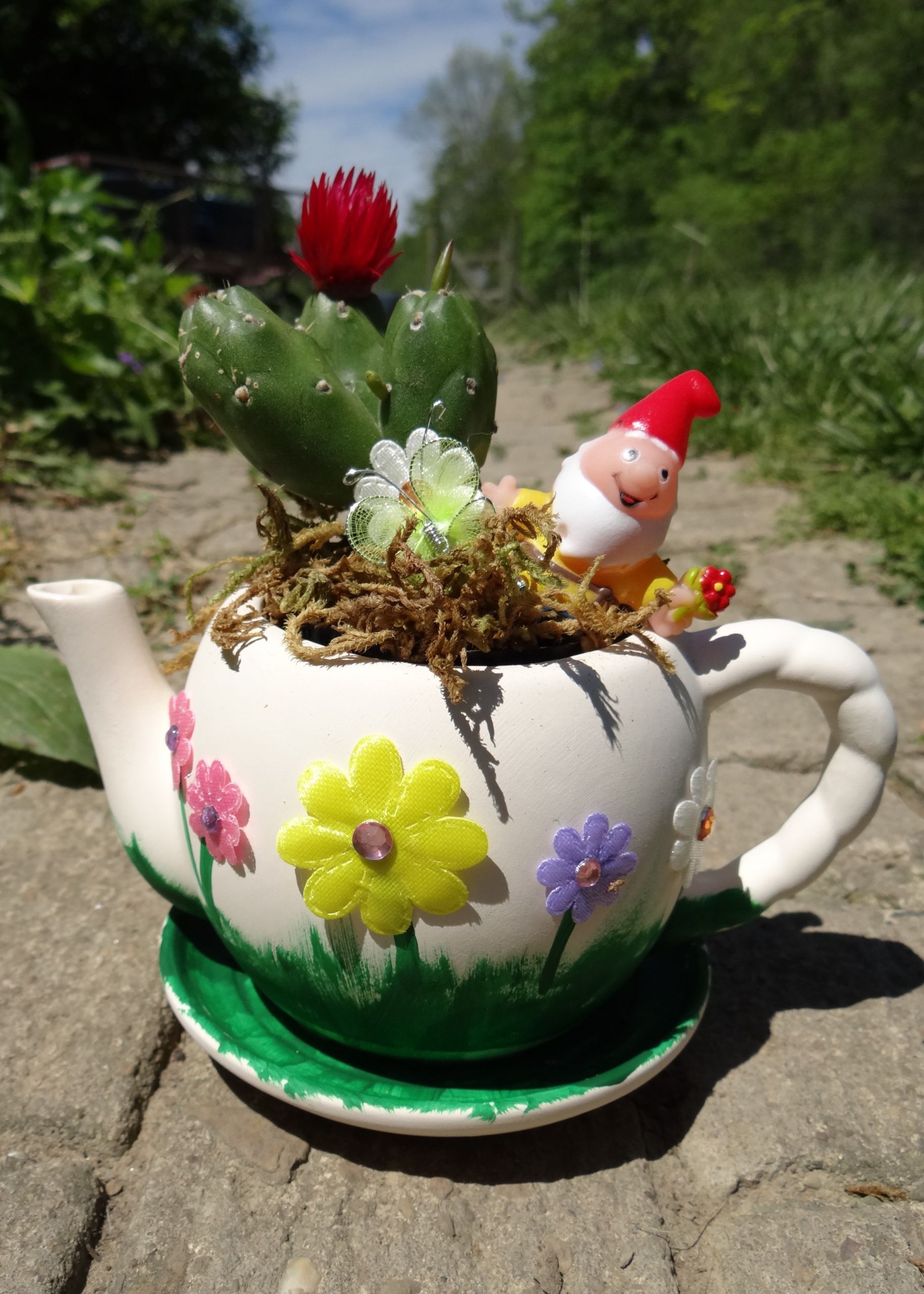 Diy Tea Party Ideas
 DIY Fairy Garden Tea Pot and Garden Party Ideas Rural Mom