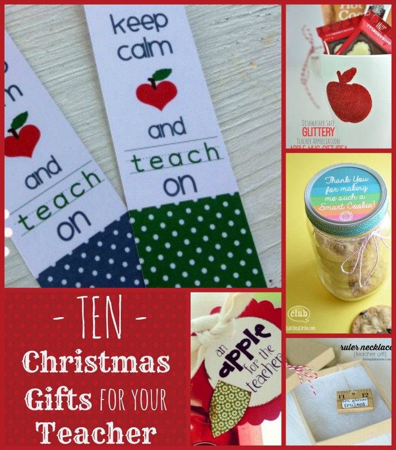 DIY Teacher Christmas Gifts
 DIY Gift Ideas For Teachers