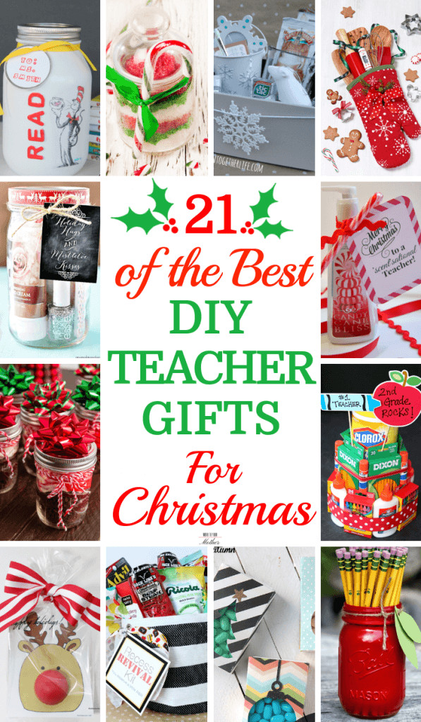 DIY Teacher Christmas Gifts
 21 of the Best DIY Teacher Gift Ideas 1 Mind Blowing