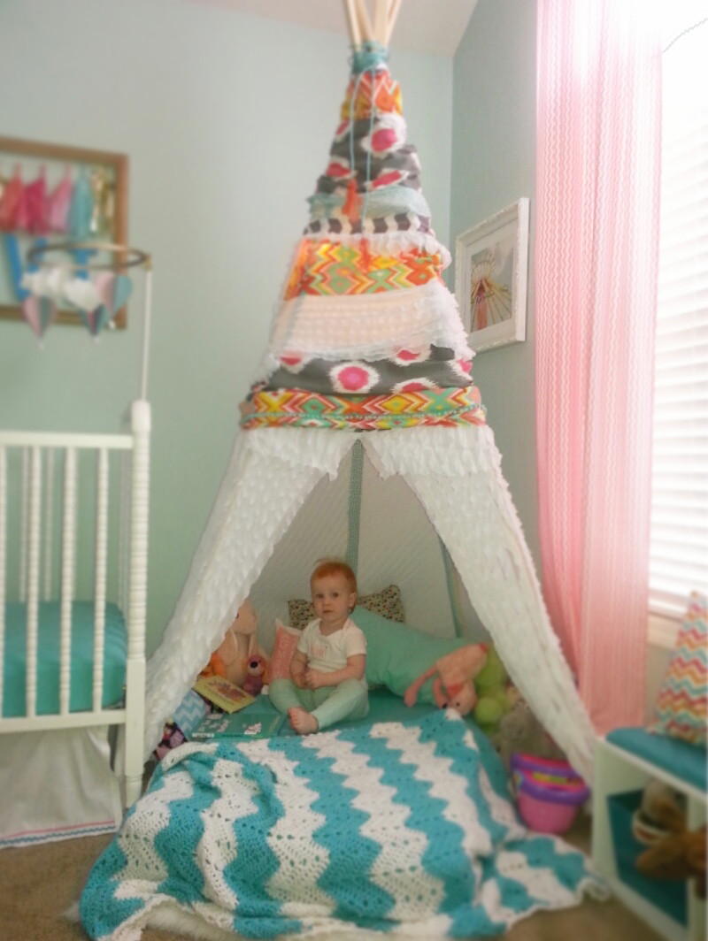 DIY Teepee For Toddler
 DIY TEEPEE TURNED TODDLER BED Oh So Lovely Blog