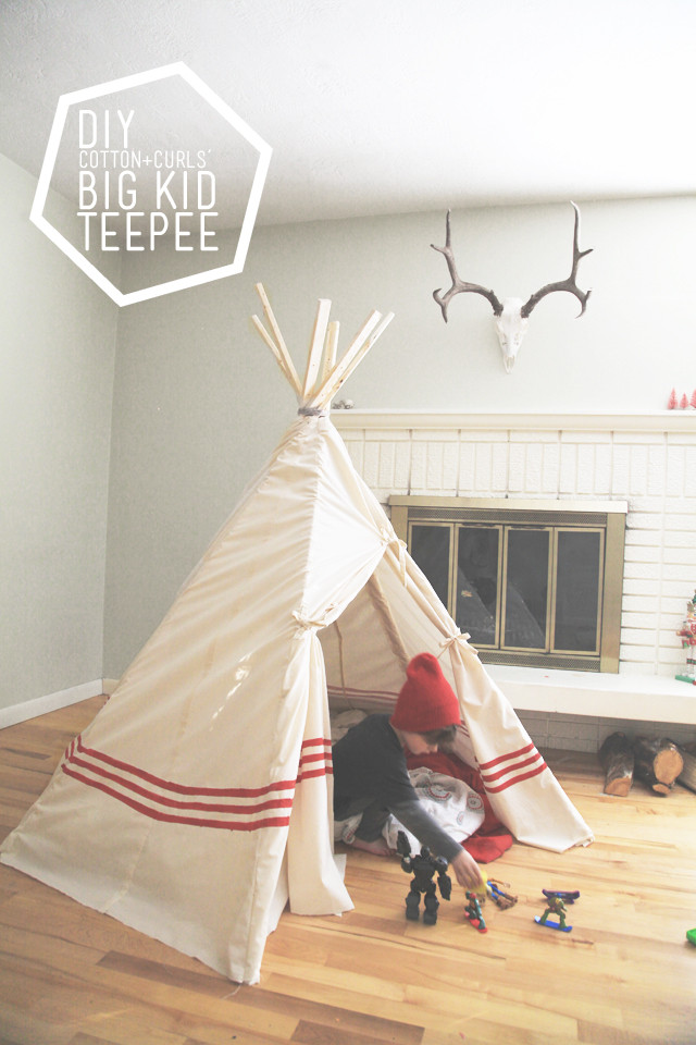 DIY Teepee For Toddler
 DIY big kid teepee a $22 project – on the 7th day of