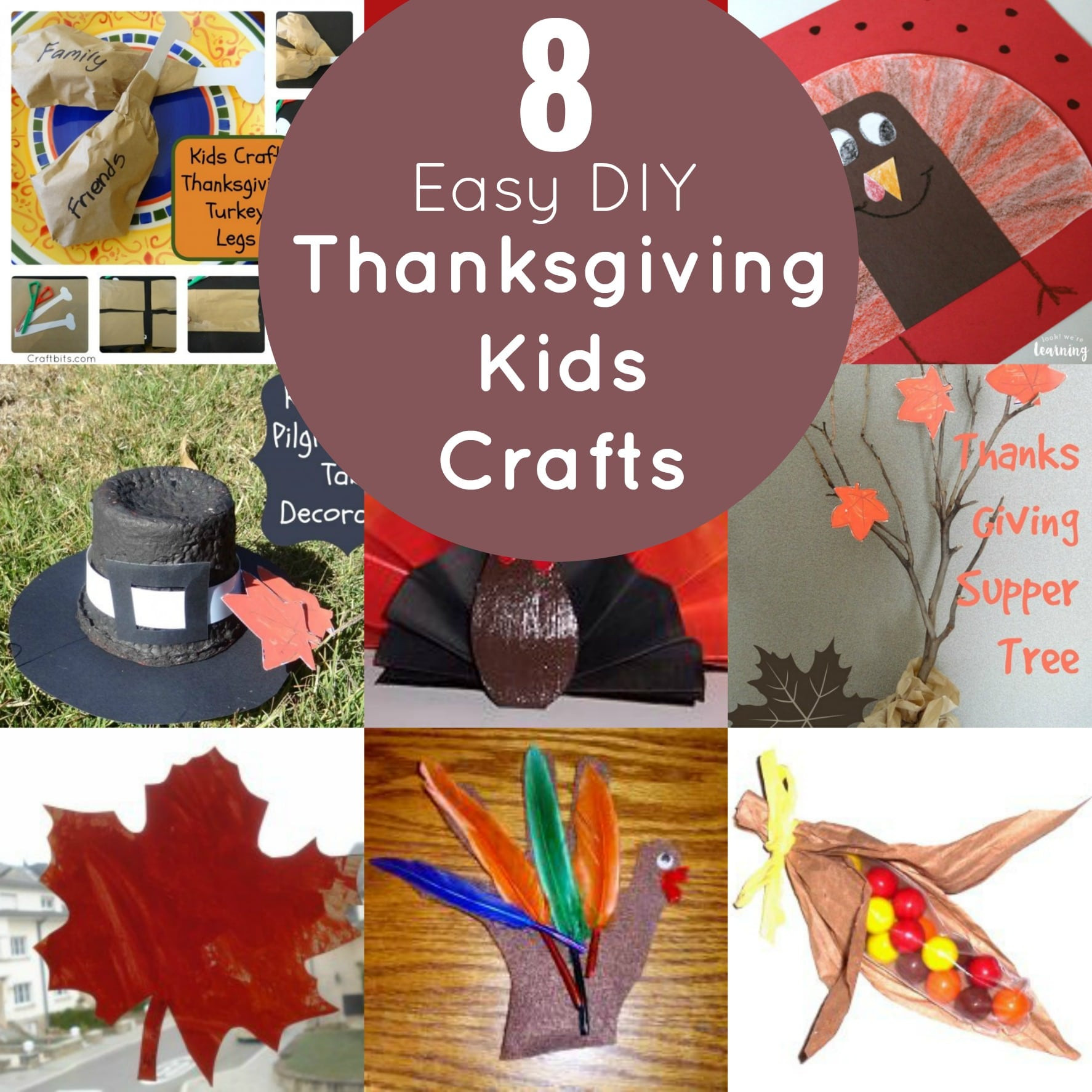 DIY Thanksgiving Crafts For Toddlers
 8 Easy DIY Thanksgiving Crafts for Kids