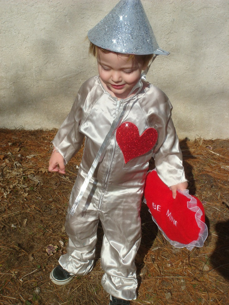DIY Tin Man Costume
 Little Tin Man homemade costume Baby