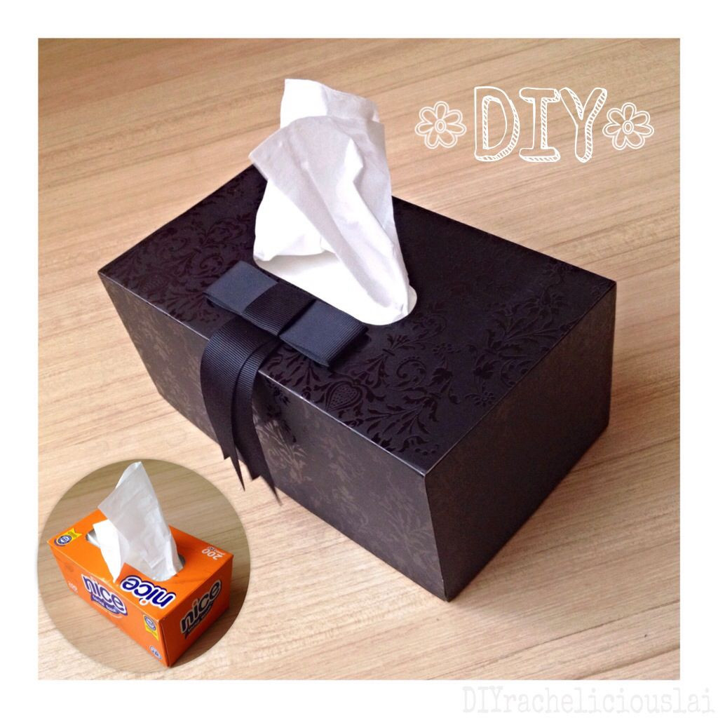 DIY Tissue Box Cover
 DIY Tissue Box Cover