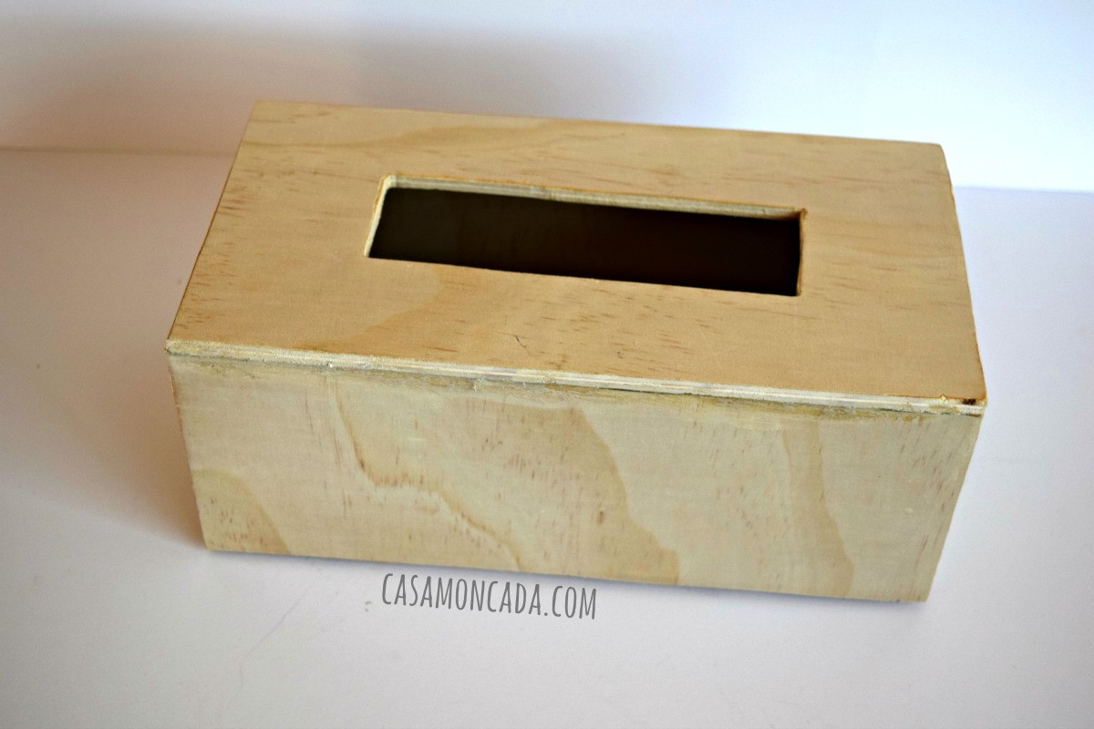 DIY Tissue Box Cover
 DIY Wood Tissue Box Cover