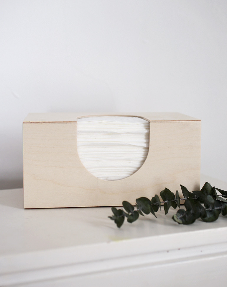 DIY Tissue Box Cover
 DIY Wooden Tissue Box Cover The Merrythought