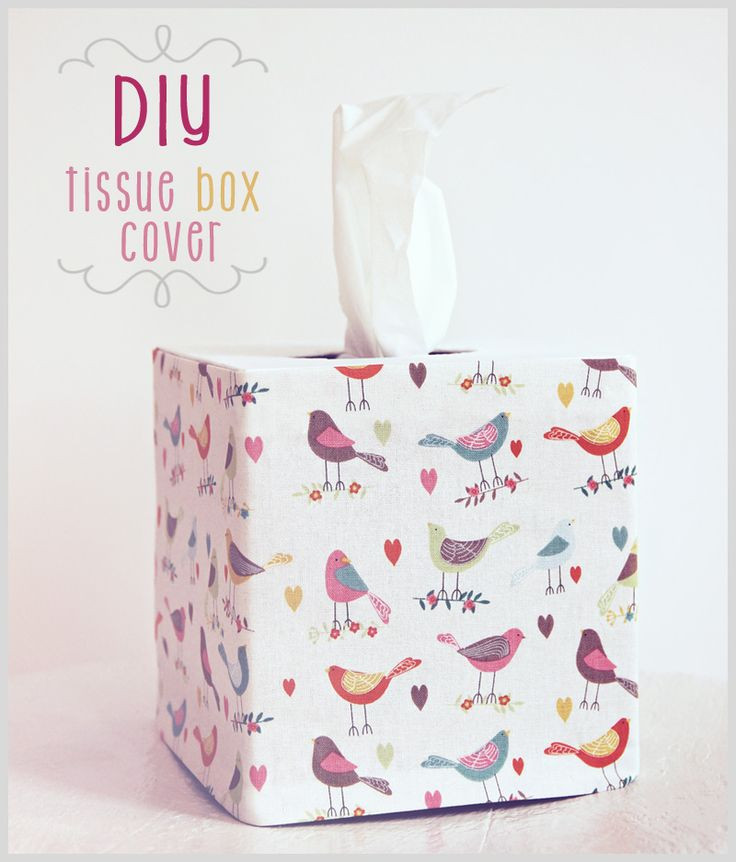 DIY Tissue Box Cover
 45 best Tissue box covers images on Pinterest