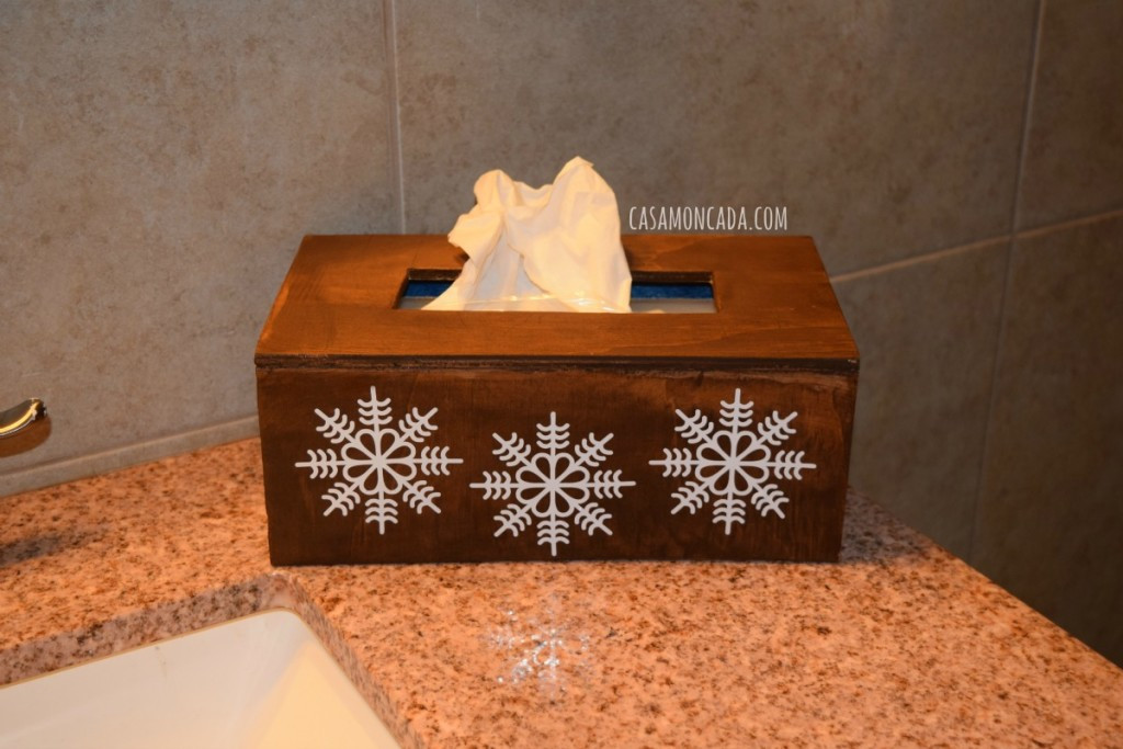 DIY Tissue Box Cover
 DIY Wood Tissue Box Cover