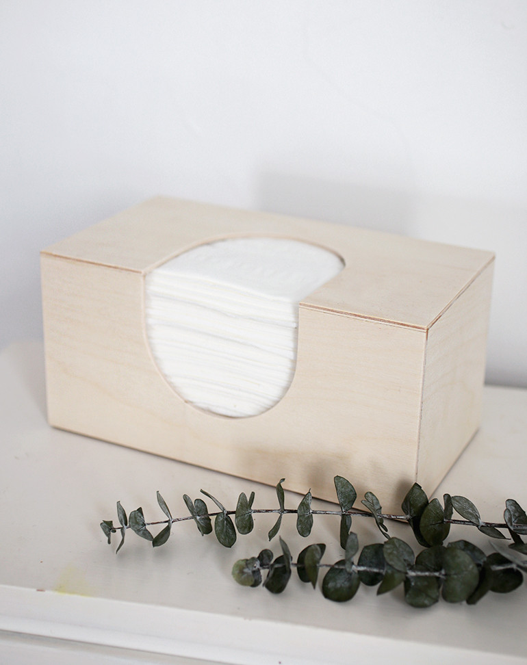 DIY Tissue Box Cover
 DIY Wooden Tissue Box Cover The Merrythought