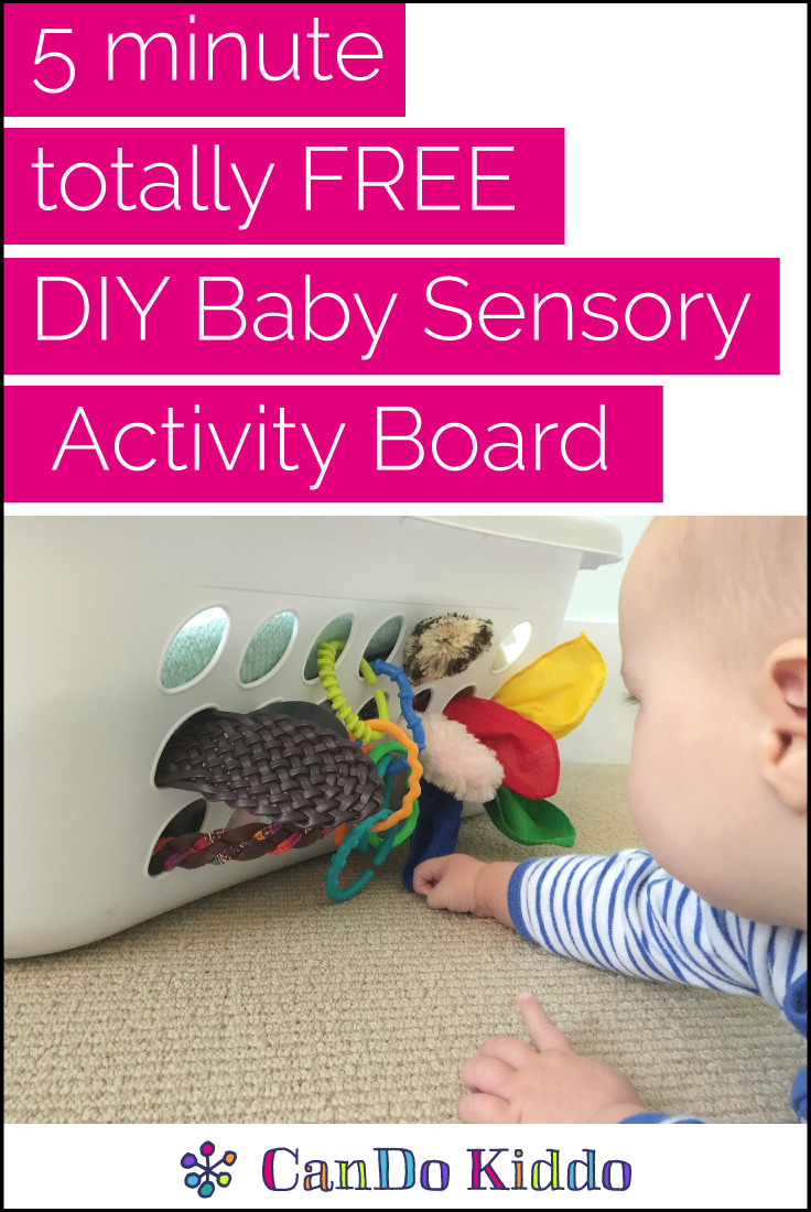 DIY Toddler Activities
 5 minute $0 DIY Baby Sensory Activity Board — CanDo Kiddo