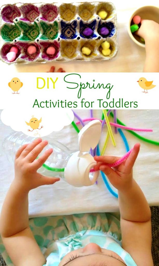 DIY Toddler Activities
 Perfect DIY Spring Toddler Activities