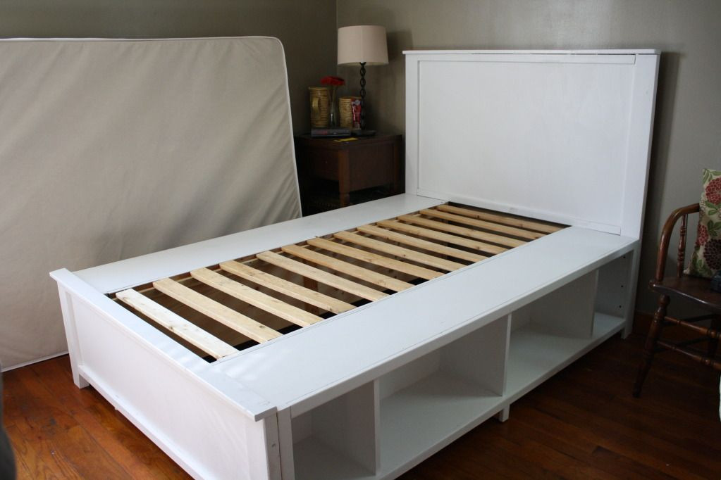 DIY Toddler Bed With Storage
 Full Size Hailey Storage Bed