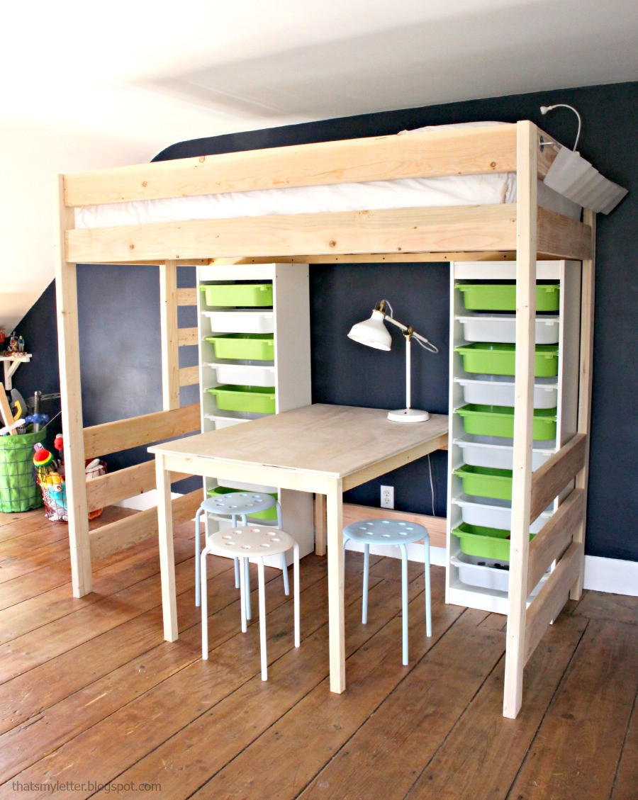 DIY Toddler Bed With Storage
 Remodelaholic