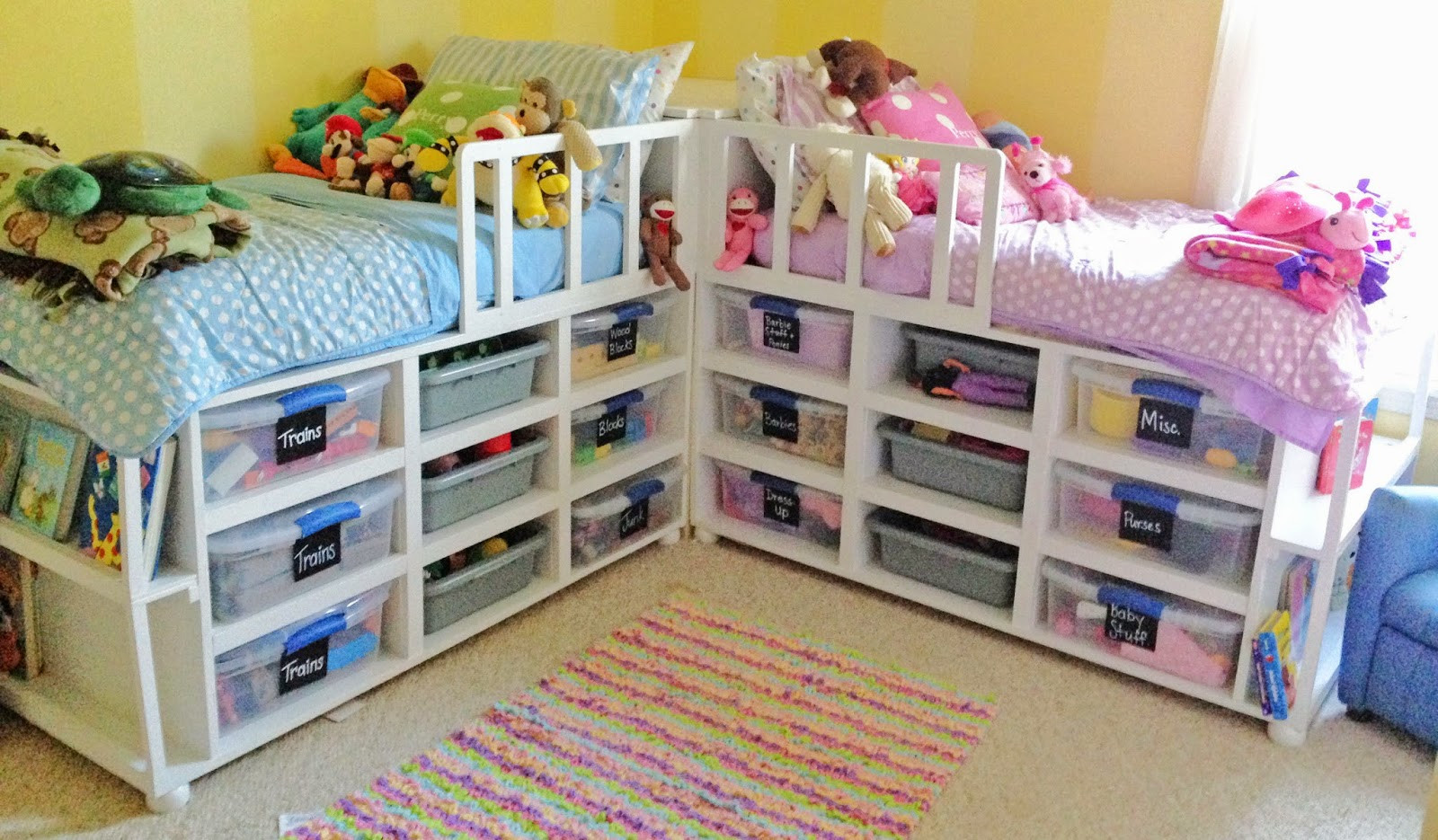 DIY Toddler Bed With Storage
 From A to Being DIY Toddler Storage Beds