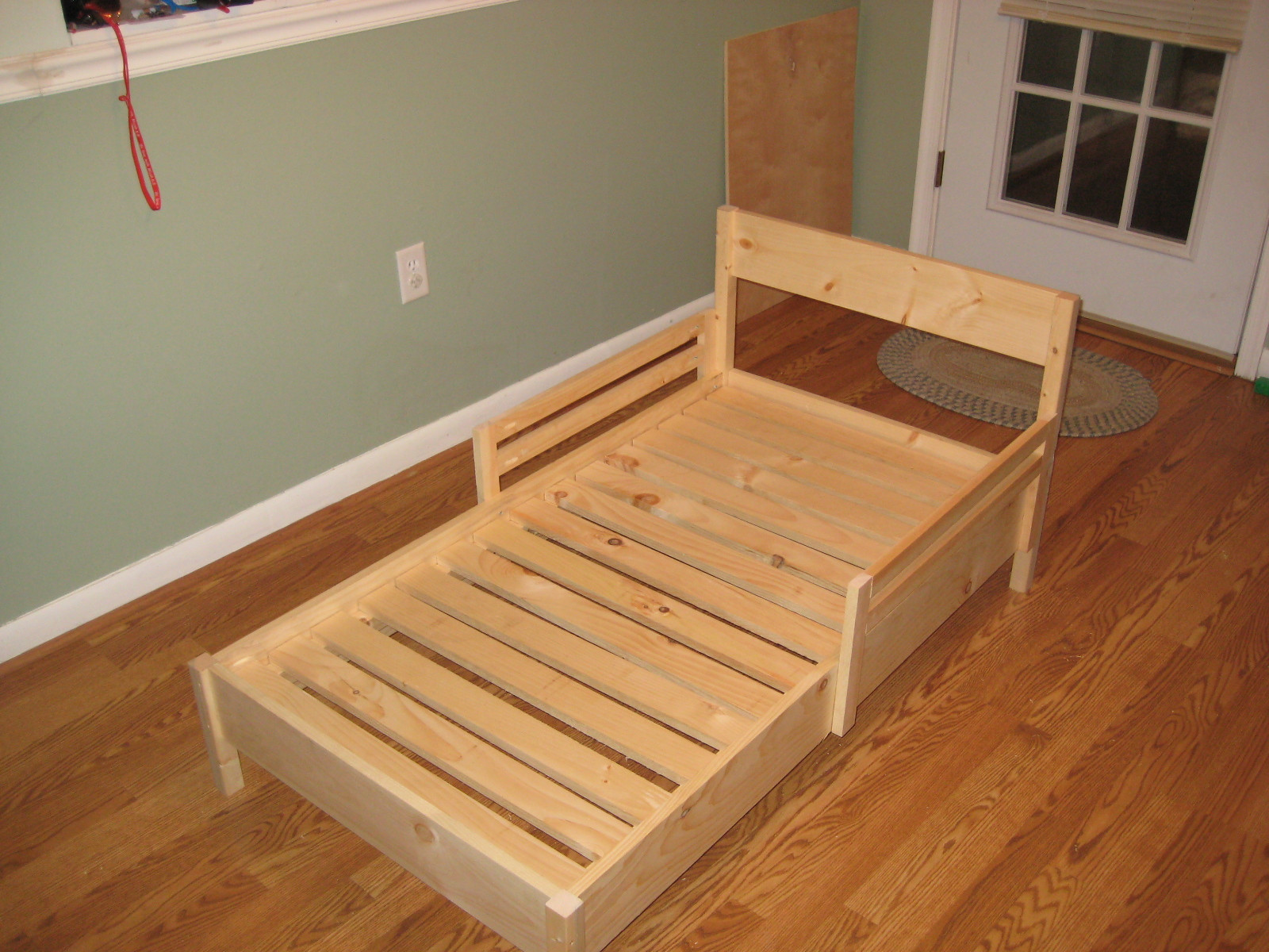 DIY Toddler Beds
 Daddy Daze Blog Logan s Christmas Gift Toddler Bed