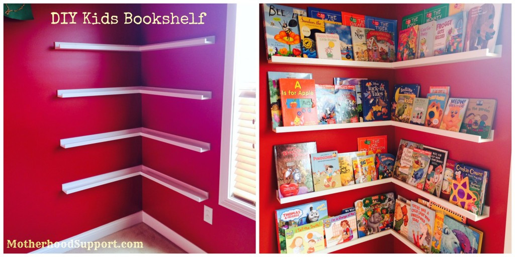 DIY Toddler Bookshelf
 Kids Playroom Design Ideas & Storage Tips Motherhood