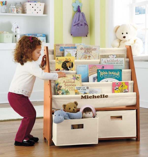 DIY Toddler Bookshelf
 15 Creative Book Storage Ideas for Kids Hative