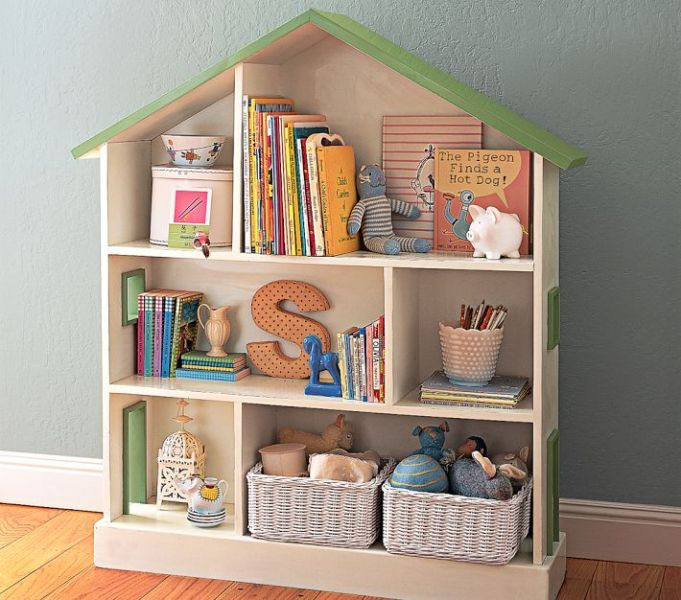 DIY Toddler Bookshelf
 25 Really Cool Kids’ Bookcases And Shelves Ideas