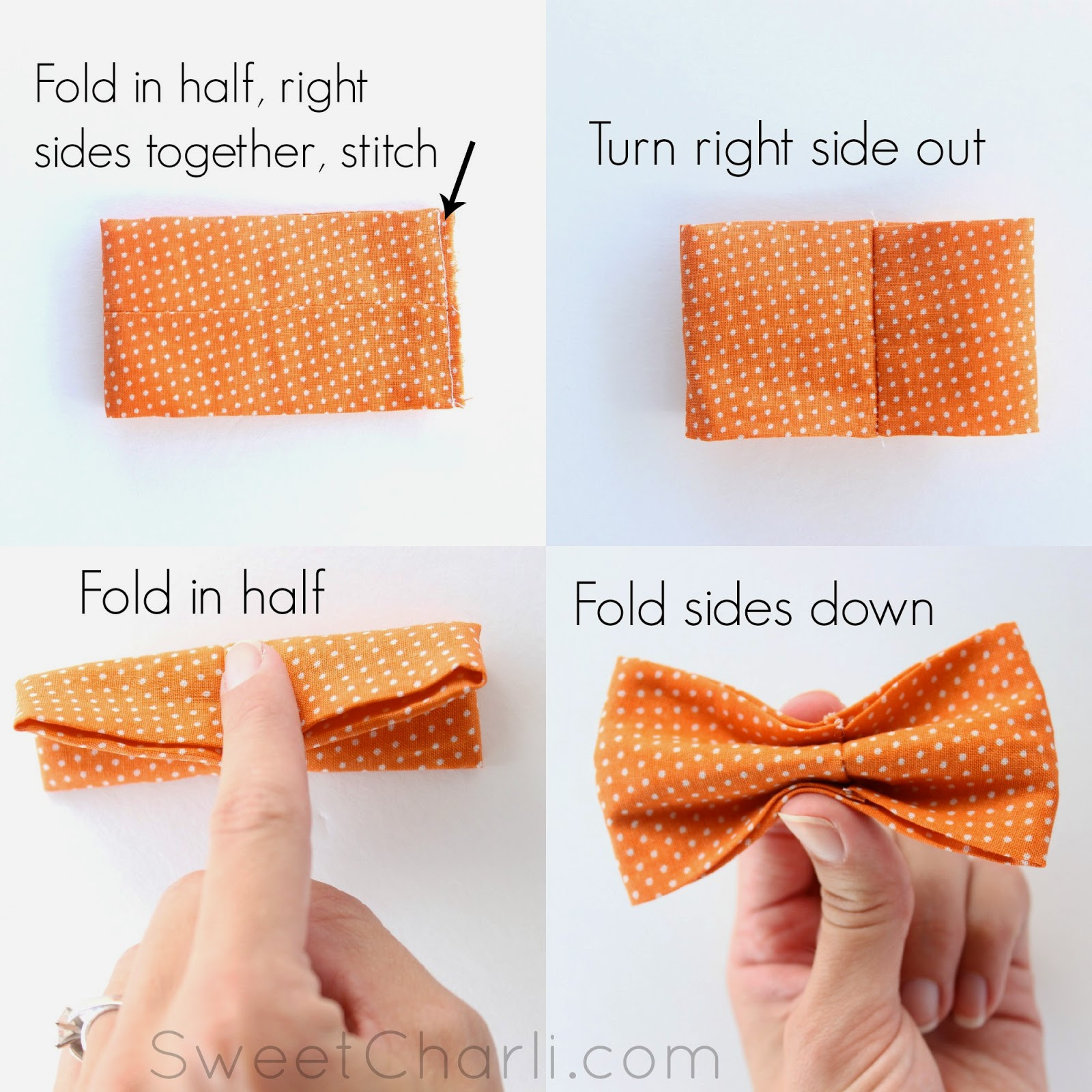 DIY Toddler Bow Tie
 DIY simple Bow Tie – sewing
