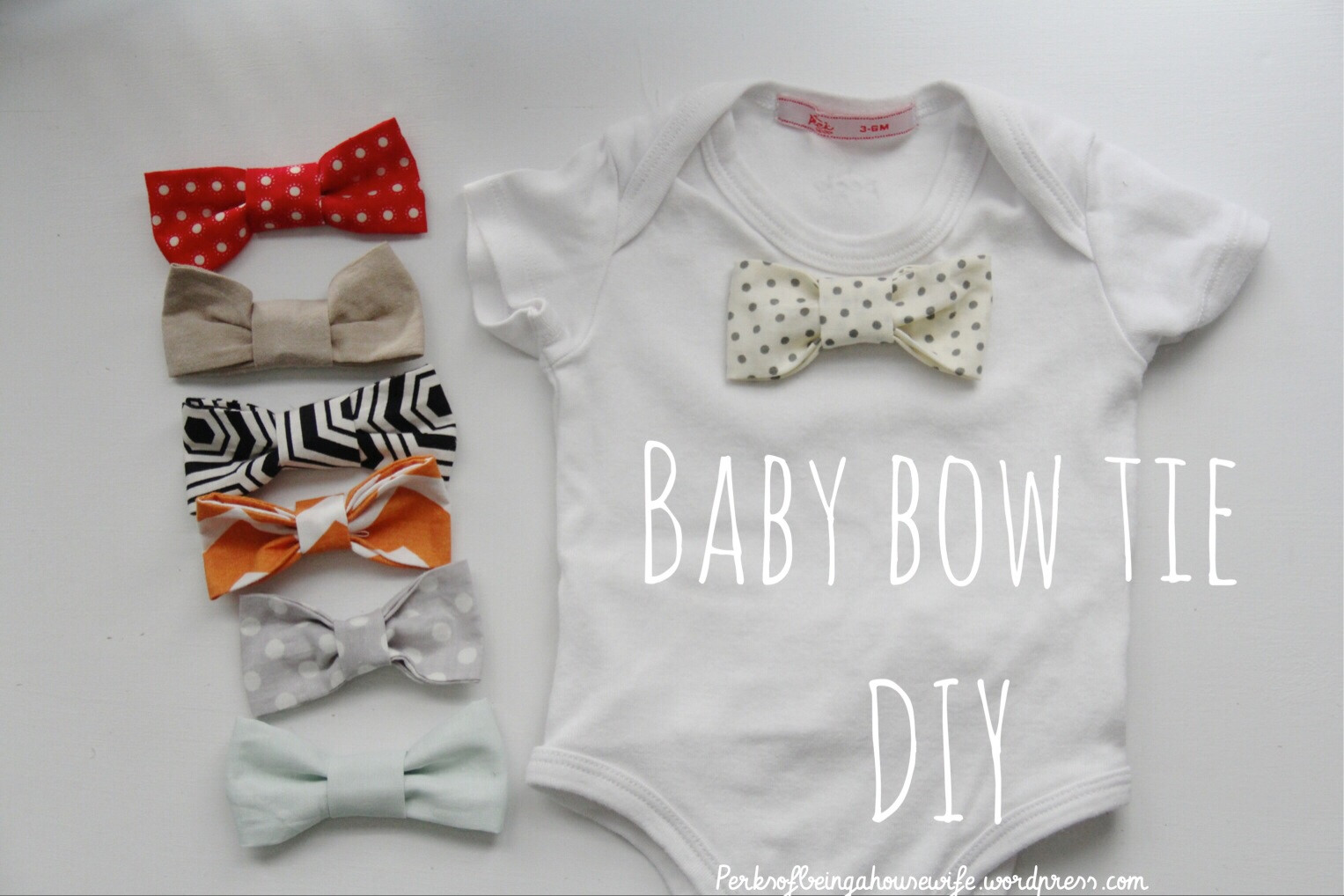 DIY Toddler Bow Tie
 Baby Bow Tie DIY