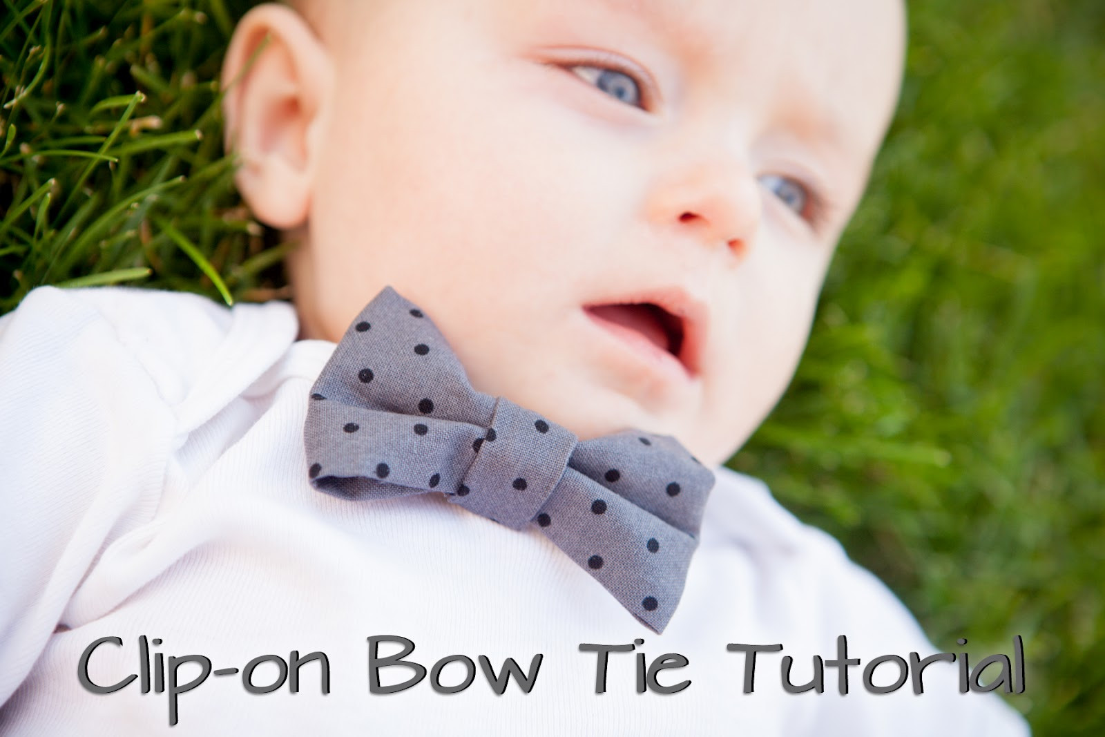 DIY Toddler Bow Tie
 Mommy Minutes Clip on Bow Tie Tutorial