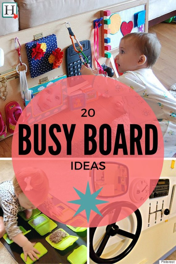 DIY Toddler Busy Board
 Busy Board DIY Ideas To Keep Your Busy Toddler Busy