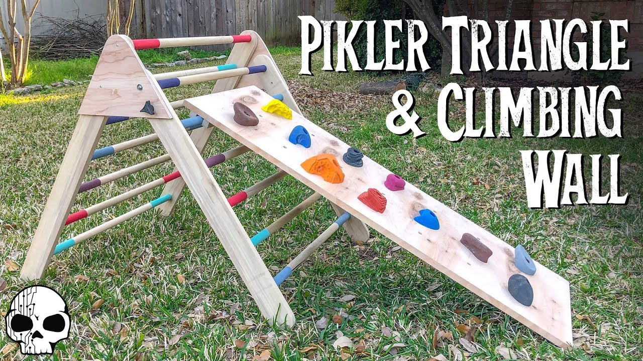 DIY Toddler Climbing Toys
 How to make a DIY Kids Wooden Climber Pikler Triangle