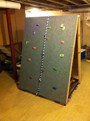 DIY Toddler Climbing Wall
 14 Genius DIY Climbing Spaces for Kids Indoor Play Fun