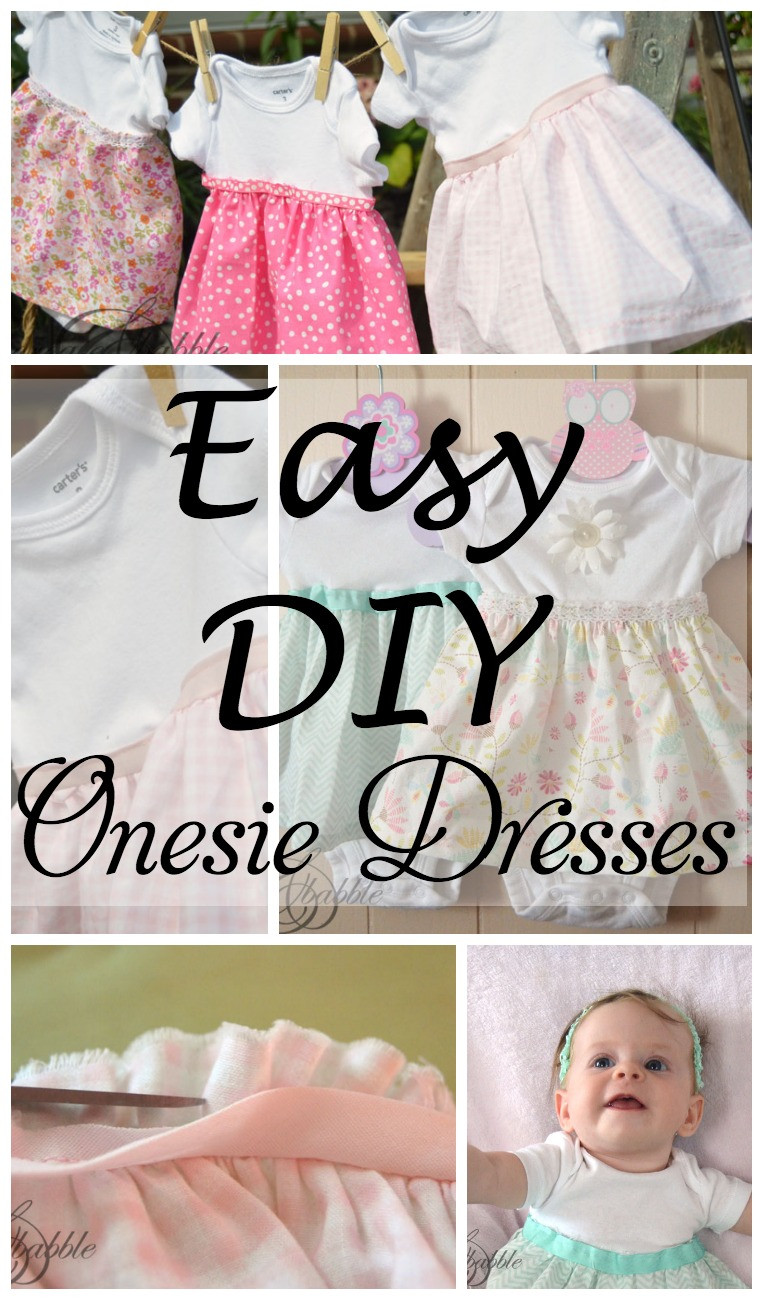 DIY Toddler Clothes
 DIY esie Dresses Create and Babble