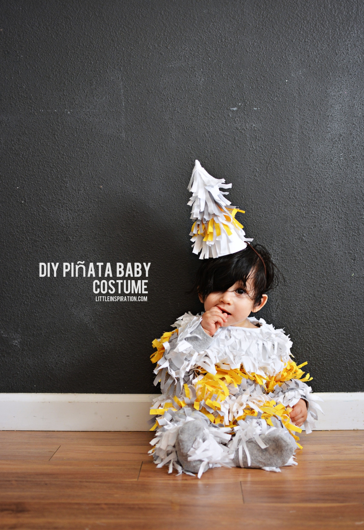 DIY Toddler Costume
 DIY Piñata Baby Costume No Sew Little Inspiration