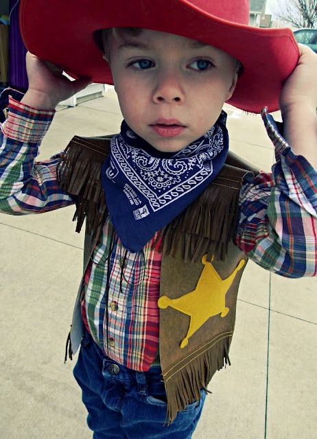DIY Toddler Cowboy Costume
 How to be a cowboy A tutorial With drawings