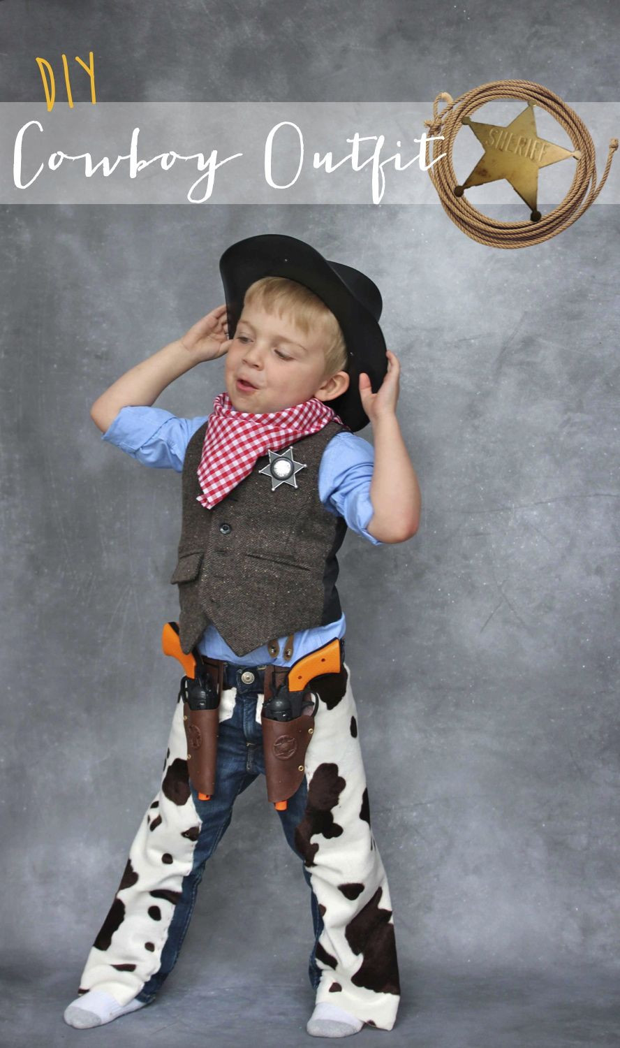 DIY Toddler Cowboy Costume
 Detecting The Flamboyance Gene