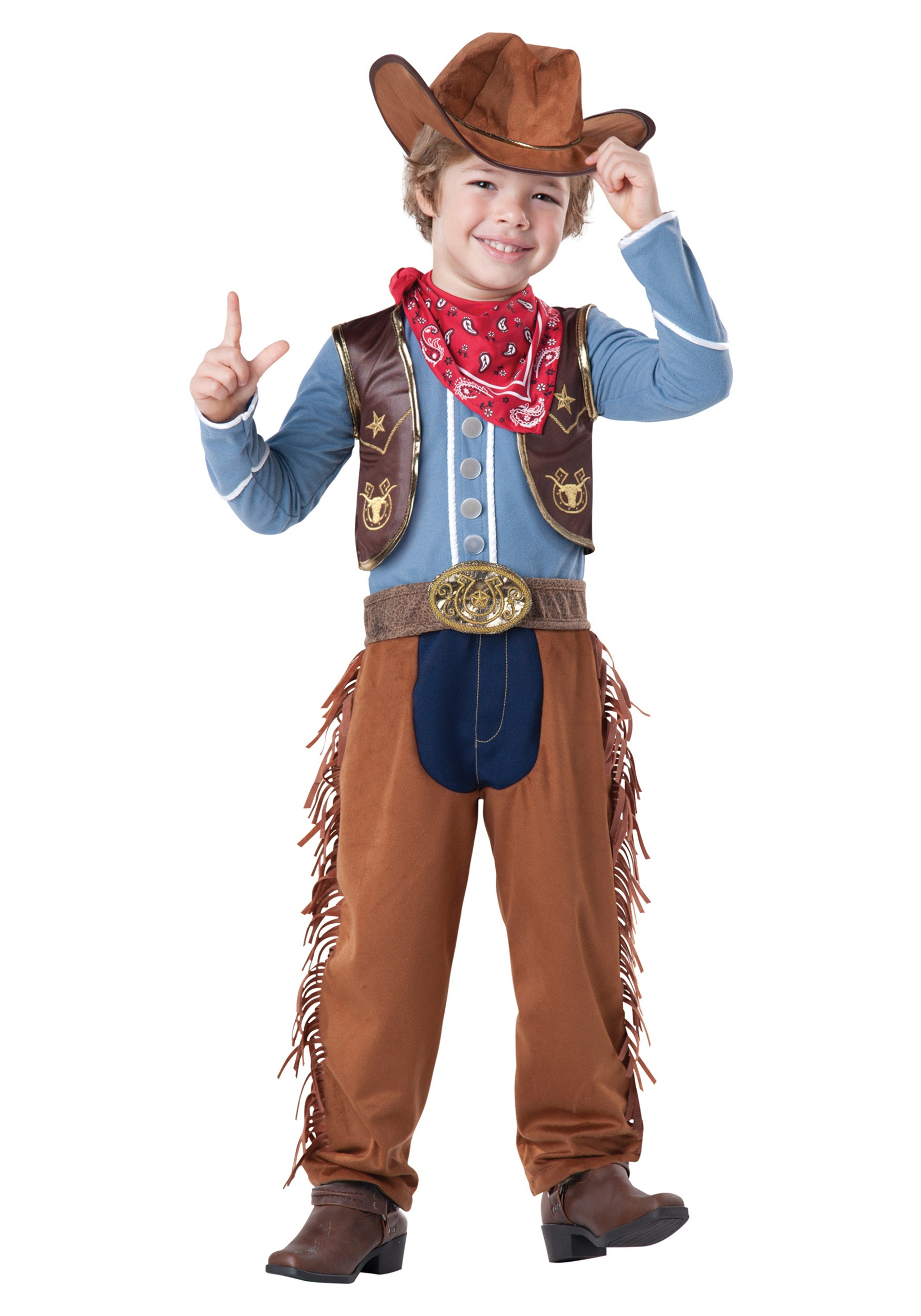 DIY Toddler Cowboy Costume
 Toddler Boy Cowboy Costume